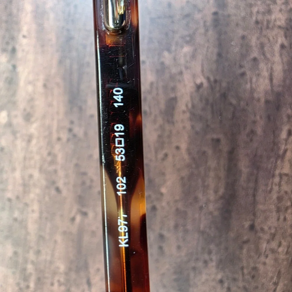Karl Lagerfeld KL977‎ 102 Tortoiseshell Cat Eye Eyeglasses Frames 53-19-140